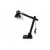 Lampa biurkowa  metalowa żuraw - czarna